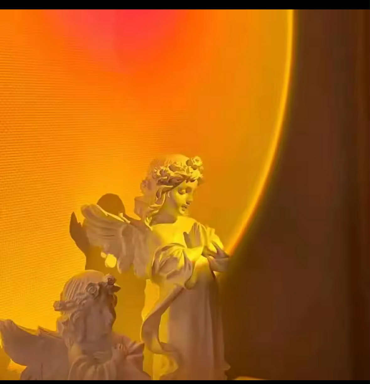 "Sunset Dreamy Light projection lamp"