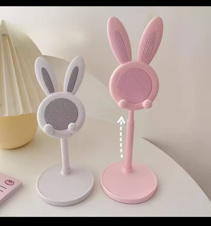 "🐰 Kawaii Bunny Phone Stand – Adjustable & Adorable🌸"