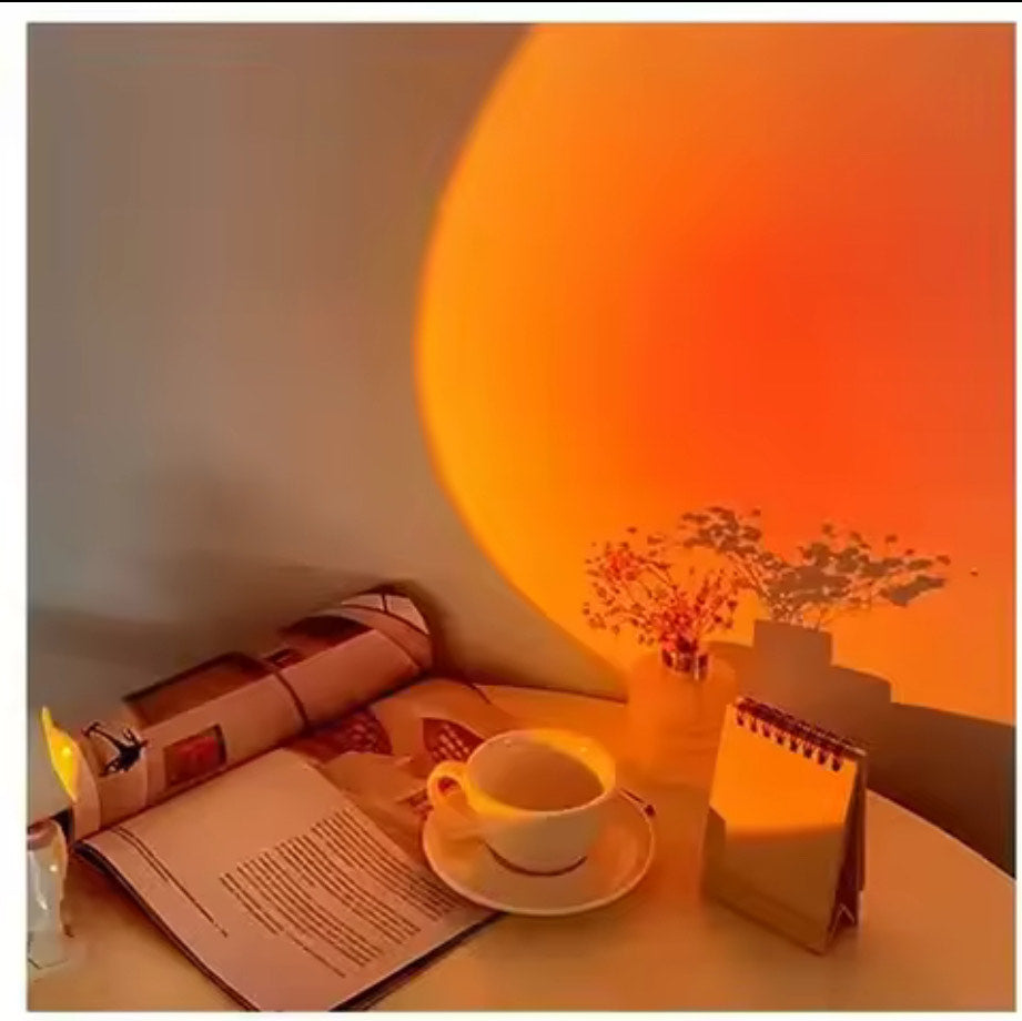 "Sunset Dreamy Light projection lamp"