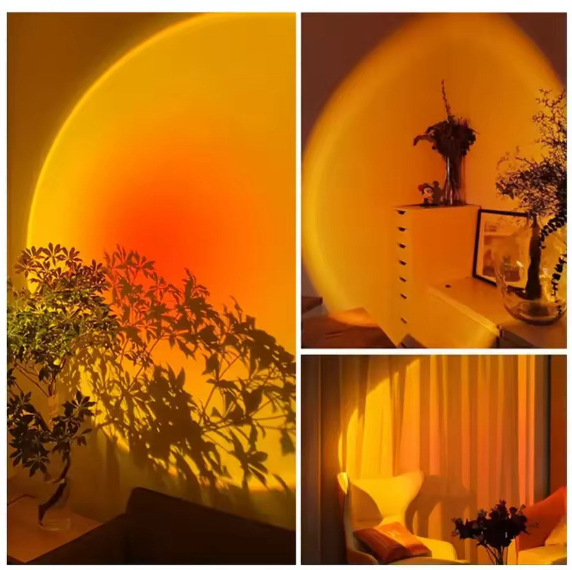 "Sunset Dreamy Light projection lamp"